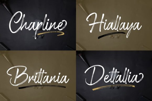 Shillentta Font PNG with transparent background - Preview 5