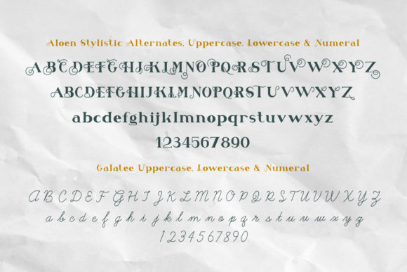 Aloen Duo Font - Preview 1