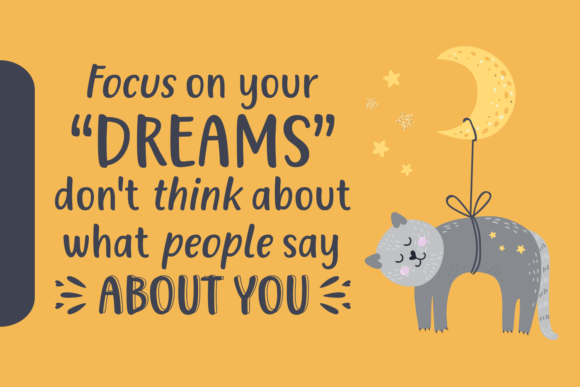 Always Dream Big Font - Preview 1