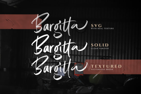 Bargitta Script Font - Preview 5