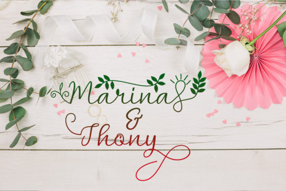 Bella Script Font - Preview 2