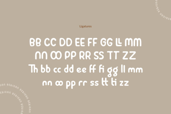 Belligan Font - Preview 2