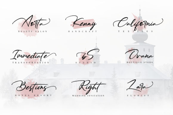 Bestowens Family Font - Preview 2