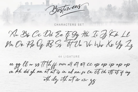 Bestowens Family Font - Preview 5