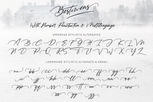 Bestowens Family Font - Preview 6