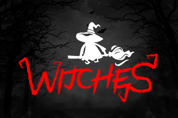 Black Halloween Font - Preview 3