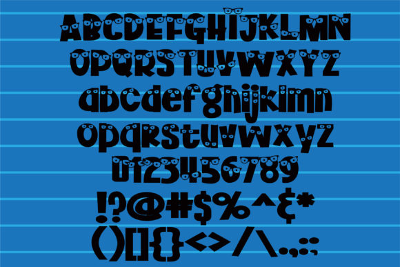 Blinkers Font - Preview 1