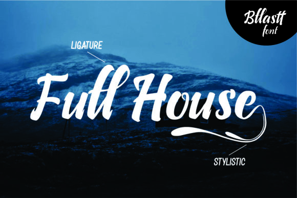 Bllastt Font - Preview 4