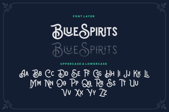 Blue Spirits Font - Preview 6