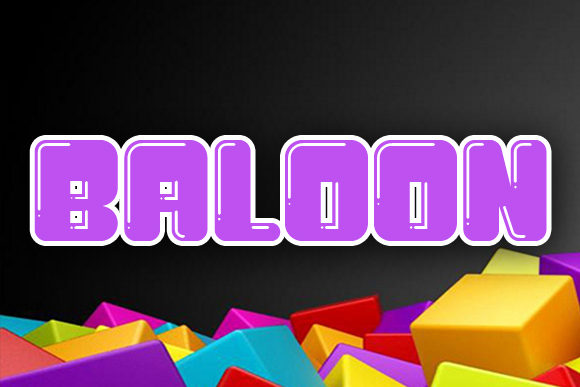 Bubblicious Font - Preview 1