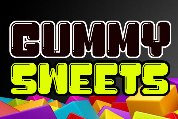 Bubblicious Font - Preview 2