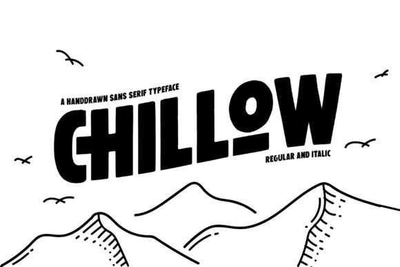 Chillow Font - Preview 1