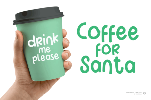 Christmas Tree Font - Preview 3