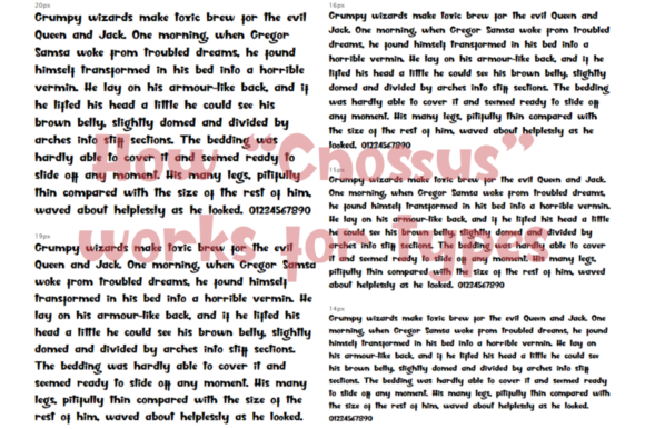 Cnossus Font - Preview 5
