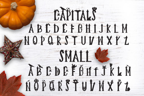 Creepy Halloween Witches Font - Preview 1