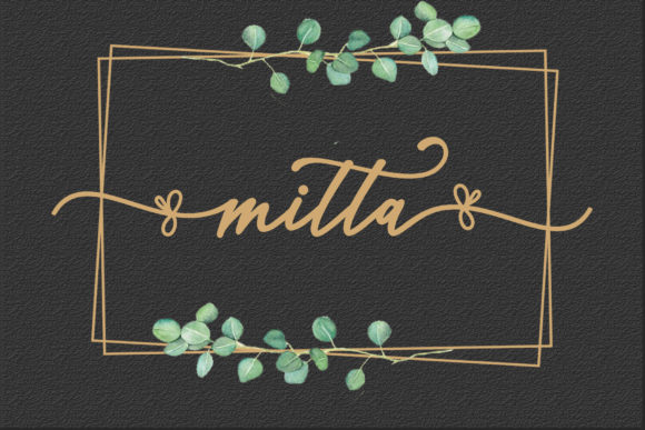 Cynthia Script Font - Preview 1