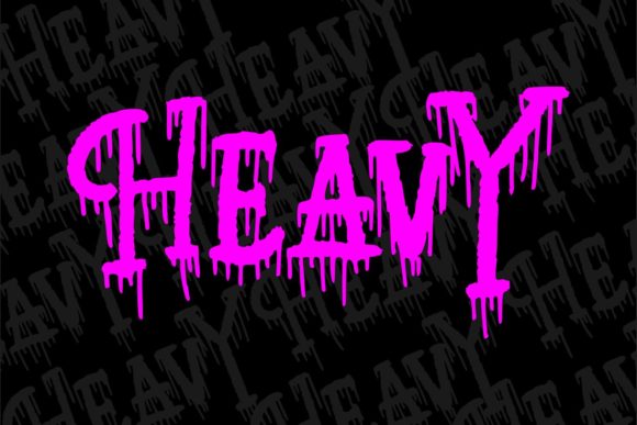 Dead Night Font - Preview 2