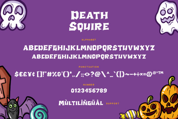 Death Squire Font - Preview 5