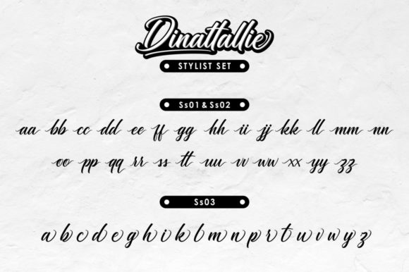 Dinattallie Font - Preview 6