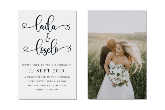 Domiland Font font preview - 5