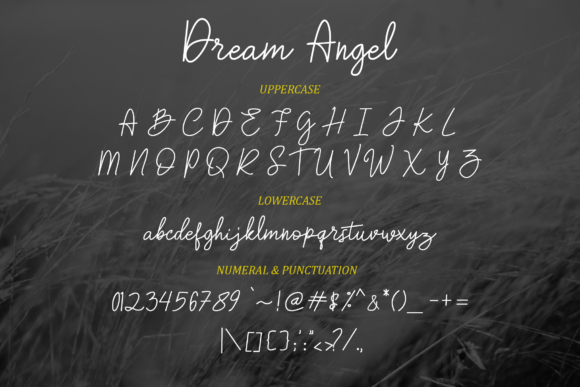 Dream Angel Font - Preview 6