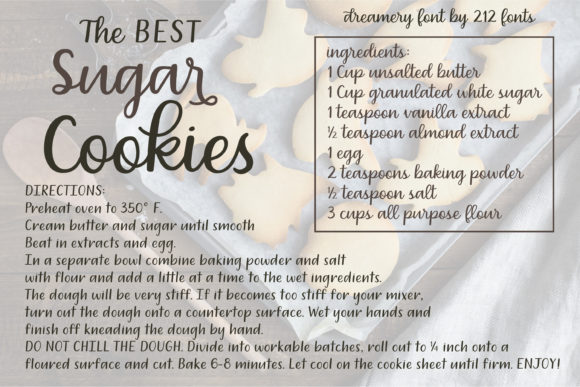 Dreamery Family Font - Preview 5