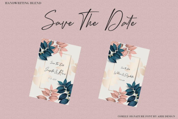 Fair Love Font PNG with transparent background - Preview 2