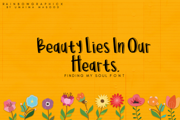 Finding My Soul Font - Preview 2