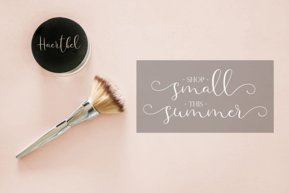 Haertbel Script Font - Preview 5