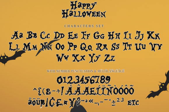 Happy Halloween Font - Preview 5