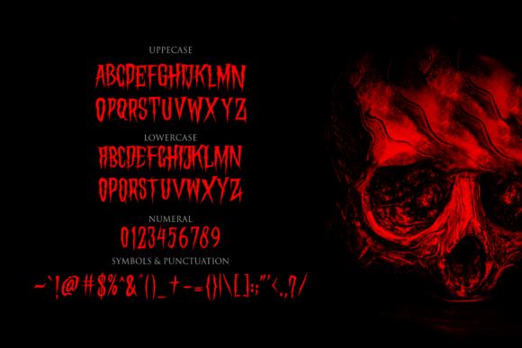 Hungry Hunters Font - Preview 2