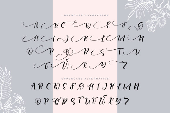Inspiration Font PNG with transparent background - Preview 6