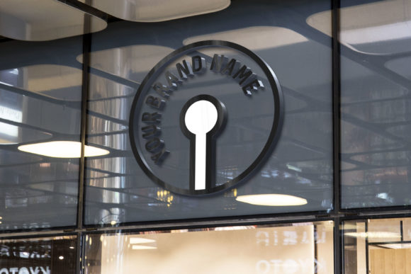 Key Hole Graphic Logos By titiwancistudio