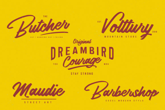 Lydiani Duo Font PNG with transparent background - Preview 2
