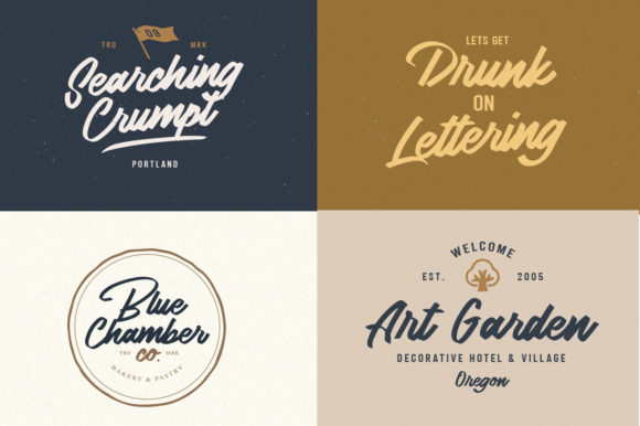 Lydiani Duo Font PNG with transparent background - Preview 3