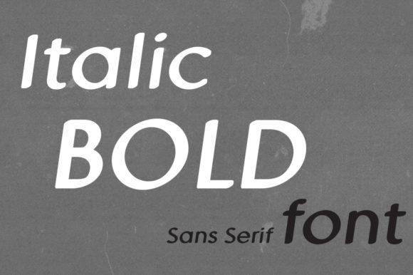 MD Pen Bold Italic Font PNG with transparent background - Preview 1