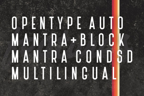 Mantra Font PNG with transparent background - Preview 5