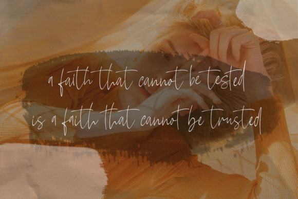Mellisya Signature Font PNG with transparent background - Preview 3
