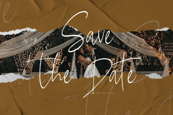 Mellisya Signature Font PNG with transparent background - Preview 4
