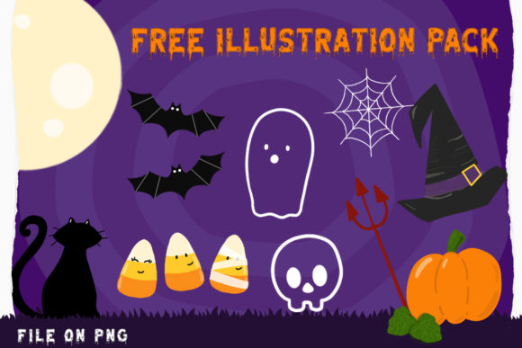 Melted Monster Font PNG with transparent background - Preview 2