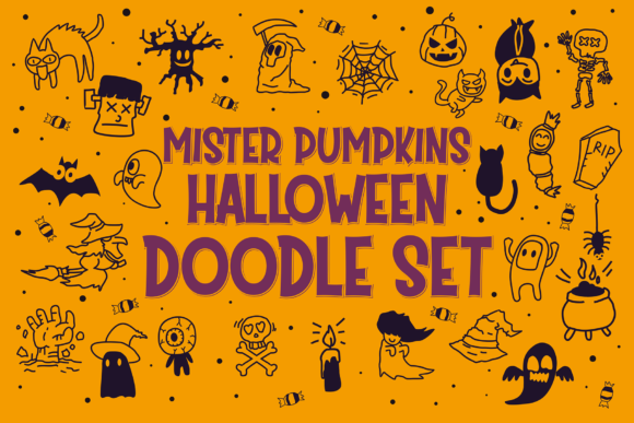 Mister Pumpkins Dingbats Font By Cikareotype
