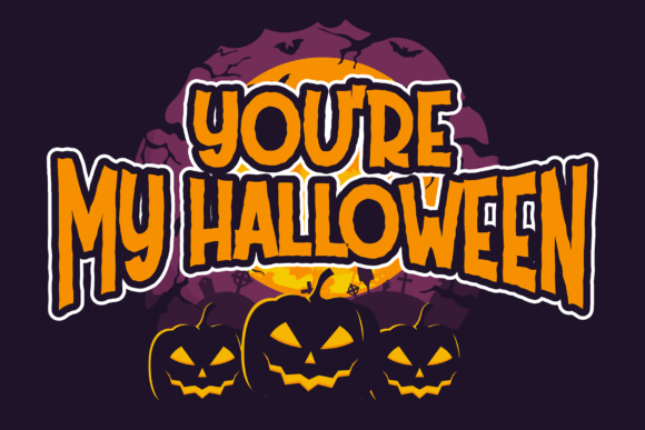Mister Pumpkins Font PNG with transparent background - Preview 1