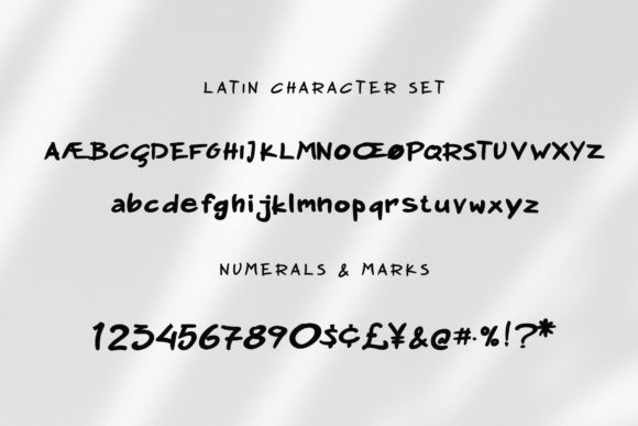 Nadoco Font PNG with transparent background - Preview 4
