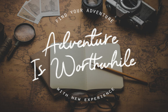 Nirwana Font PNG with transparent background - Preview 2