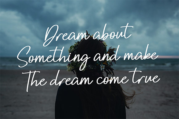 Nottingham Script Font PNG with transparent background - Preview 4
