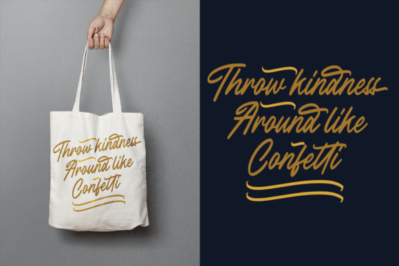 Outlander Brush Script Font PNG with transparent background - Preview 5