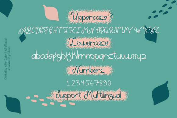 Pama Font PNG with transparent background - Preview 3