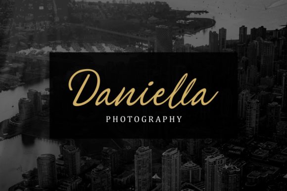 Philomena Font PNG with transparent background - Preview 1