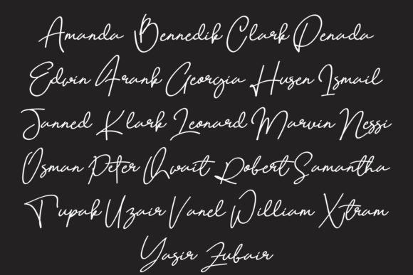 Quetzalli Font PNG with transparent background - Preview 6