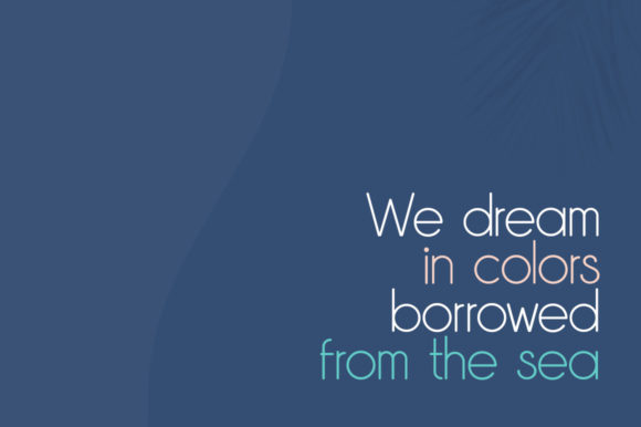 Quill & Ink Font PNG with transparent background - Preview 2
